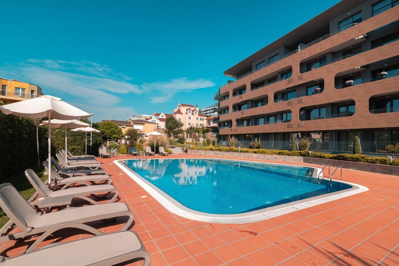 Freddo Apartment - Coral Residence Complex With Parking & Pool 바르나 외부 사진